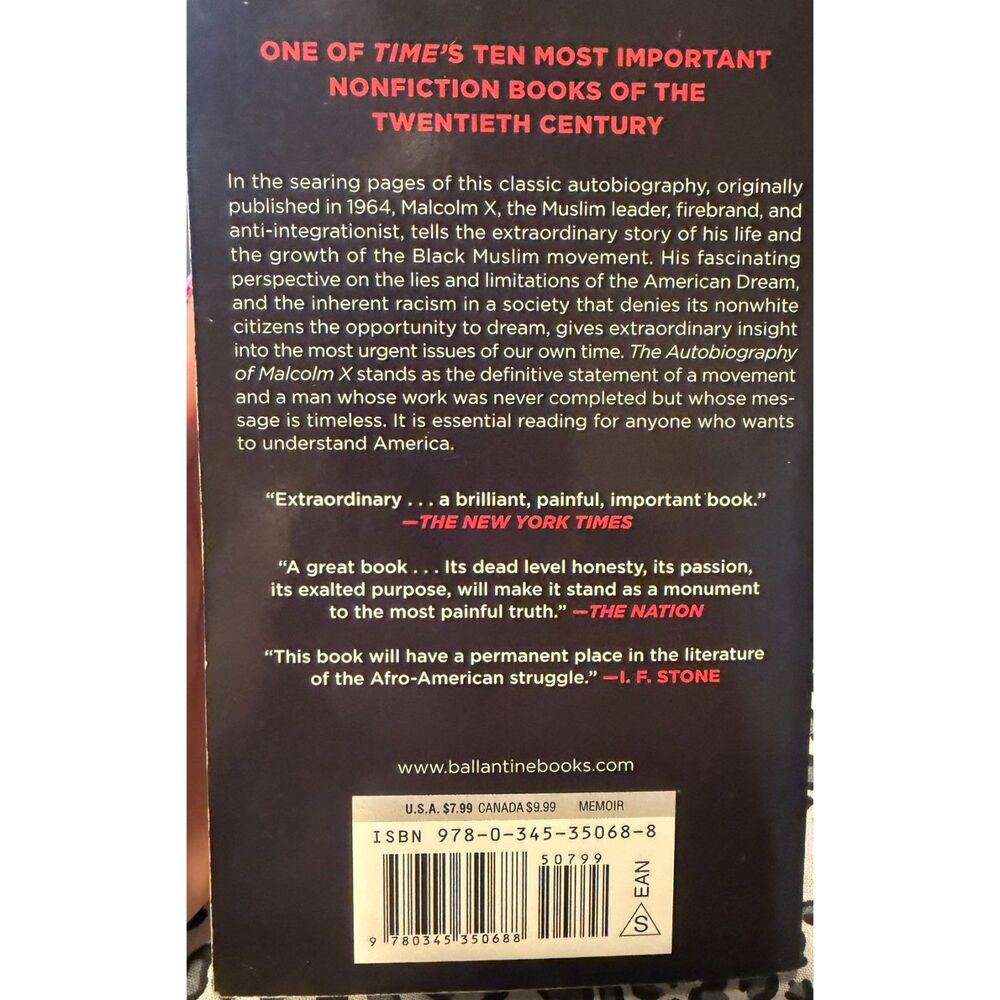 #215 - The Autobiography of Malcolm X - As Told to Alex Haley